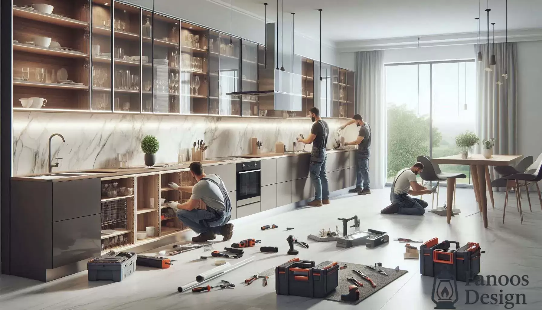 هزینههای نصب و تعمیر کابینت هایگلاس 16 هزینههای نصب و تعمیر کابینت هایگلاس