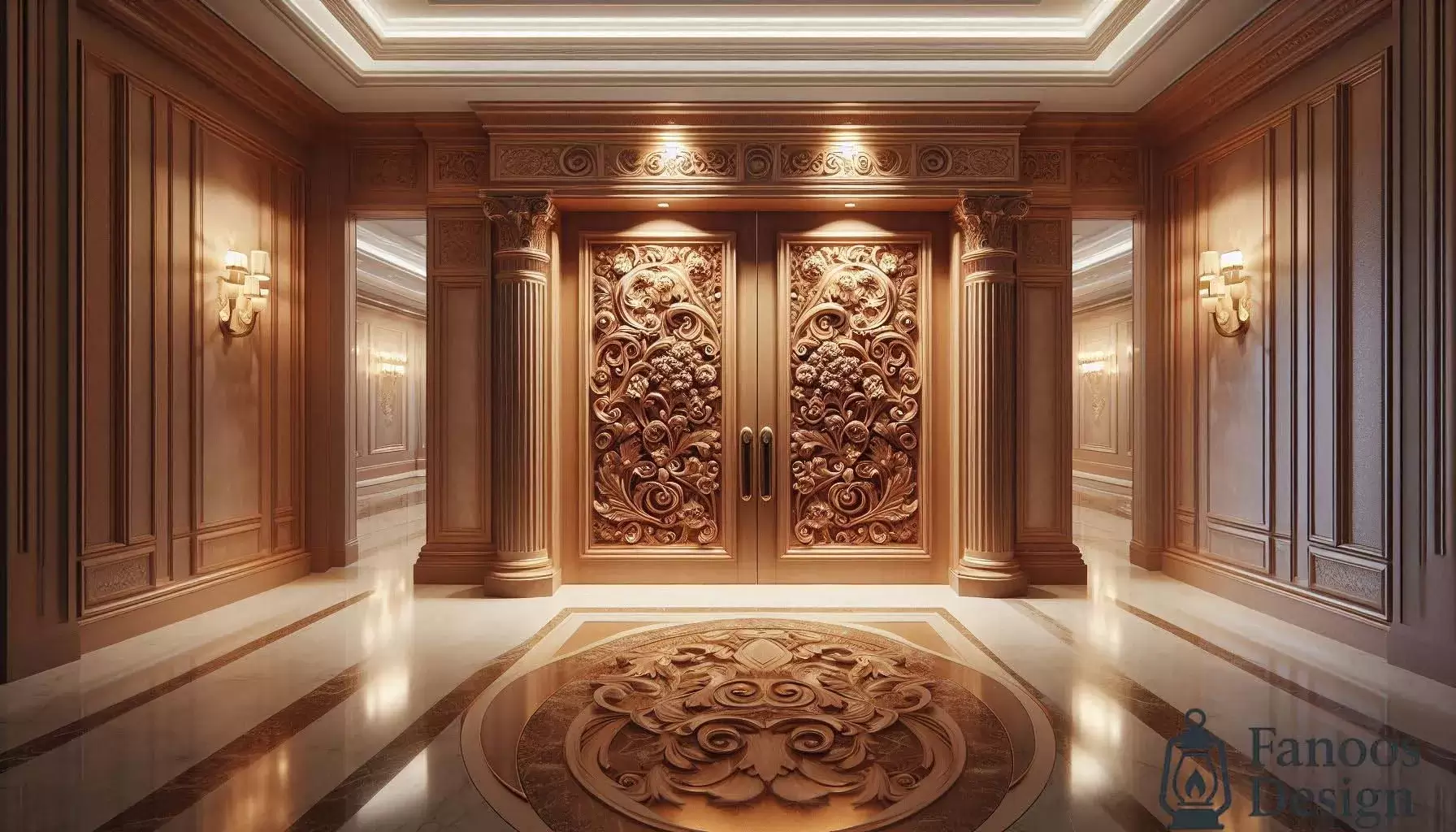 امنیت خانه خود را بالا ببرید: راه حل شیک درب های لابی راش