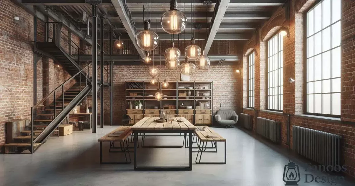 دکوراسیون سبک صنعتی