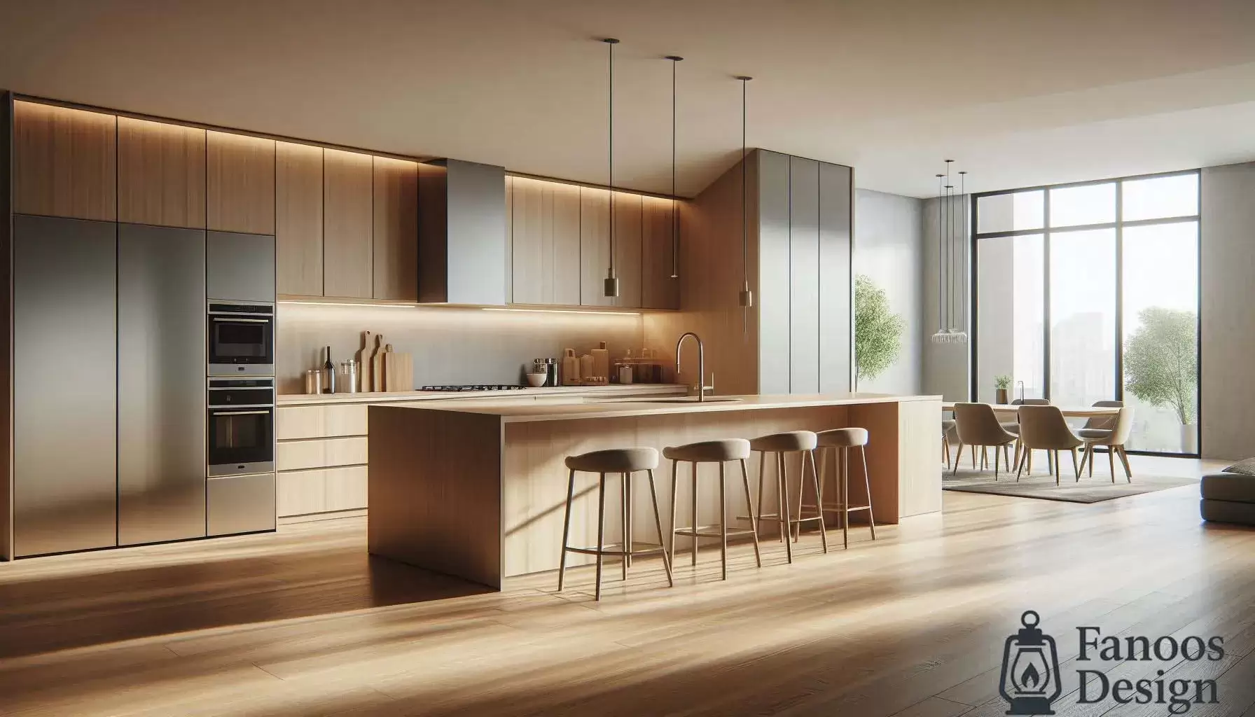 اپن آشپزخانه ام دی اف 17 اپن آشپزخانه ام دی اف