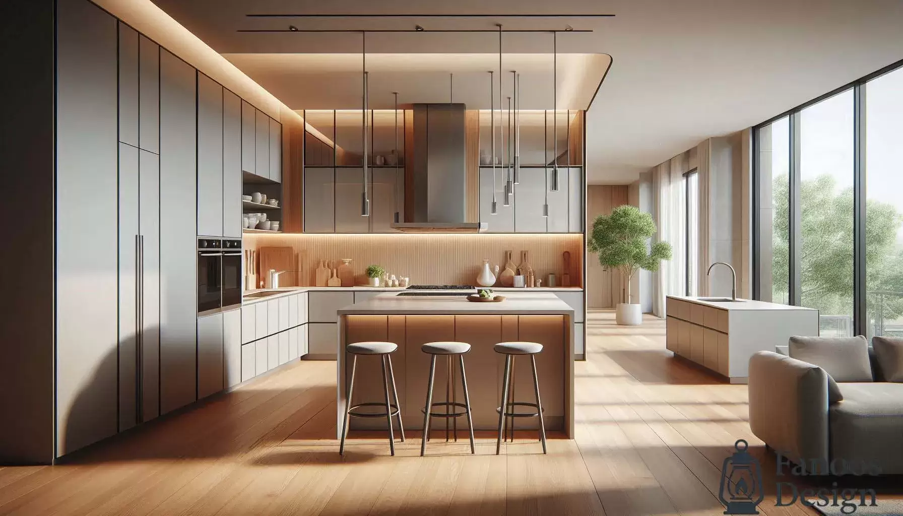 اپن آشپزخانه ام دی اف 2 اپن آشپزخانه ام دی اف