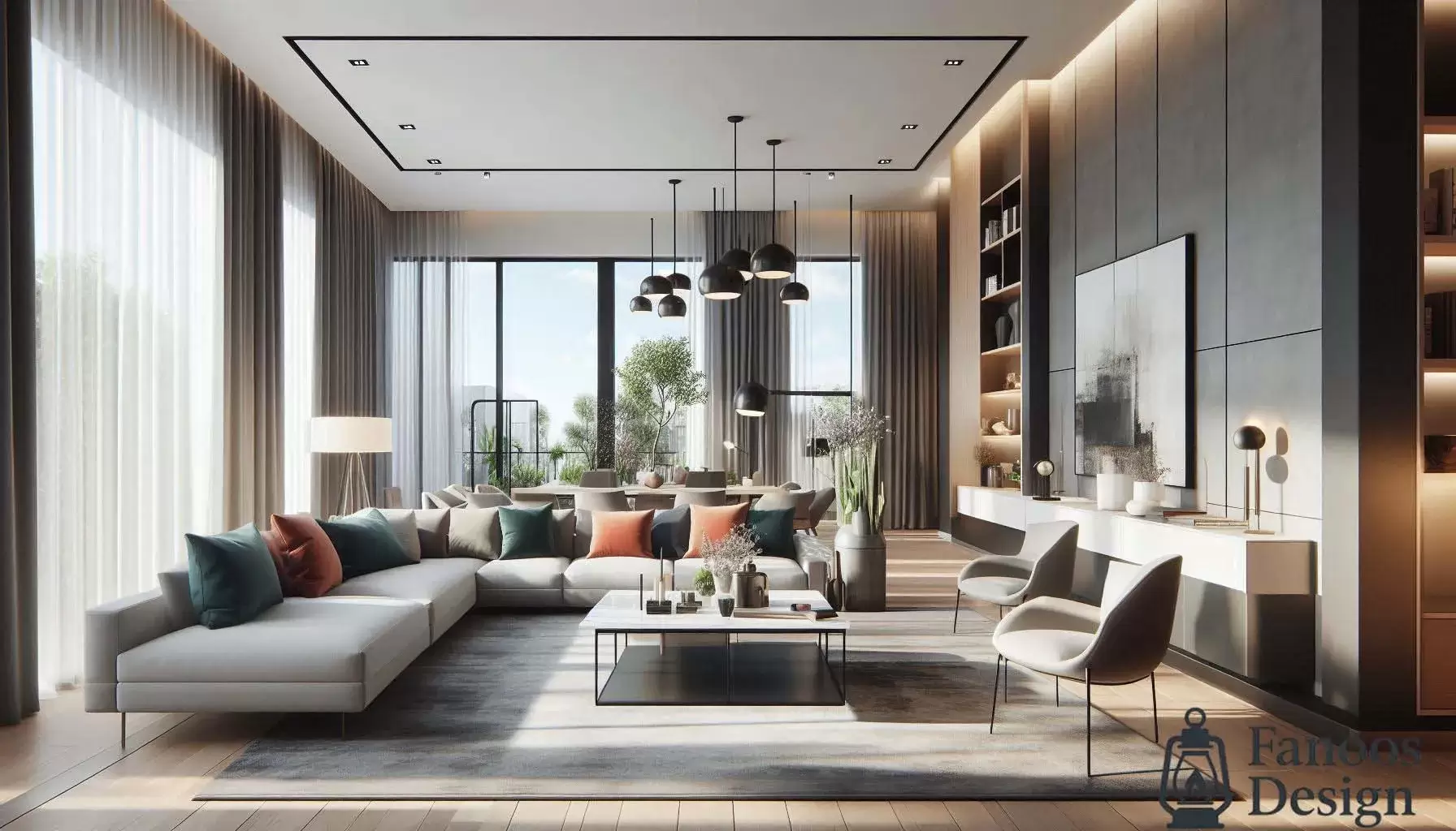 دکوراسیون داخلی مدرن 15 دکوراسیون داخلی مدرن