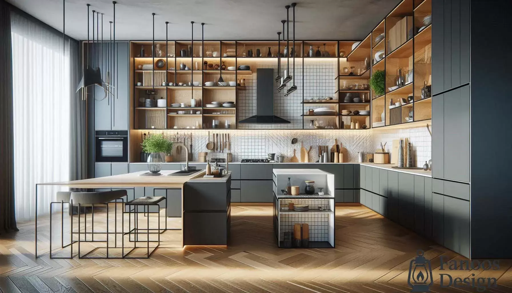 ایده های کمیاب برای طراحی آشپزخانه مدرن 21 ایده های کمیاب برای طراحی آشپزخانه مدرن