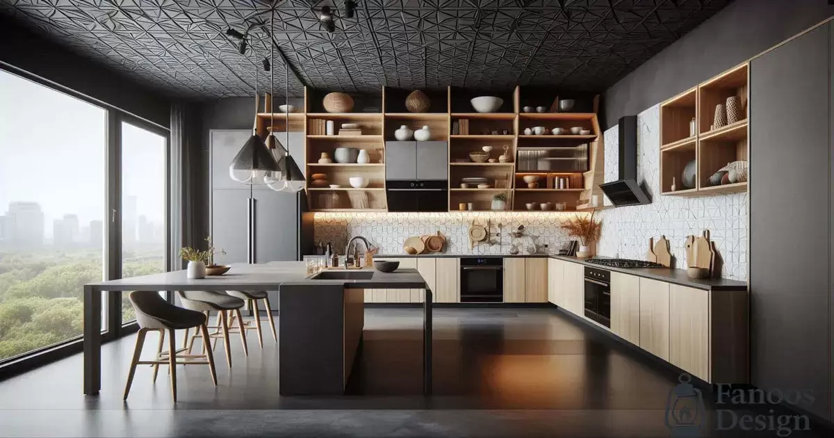 ایده های کمیاب برای طراحی آشپزخانه مدرن 1 ایده های کمیاب برای طراحی آشپزخانه مدرن