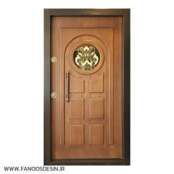 سبد خرید 8 درب ضد سرقت روکش راش شیشه خور