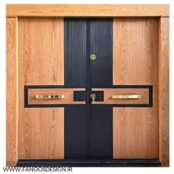 سبد خرید 14 درب ضد سرقت دولنگه روکش راش کد 6065