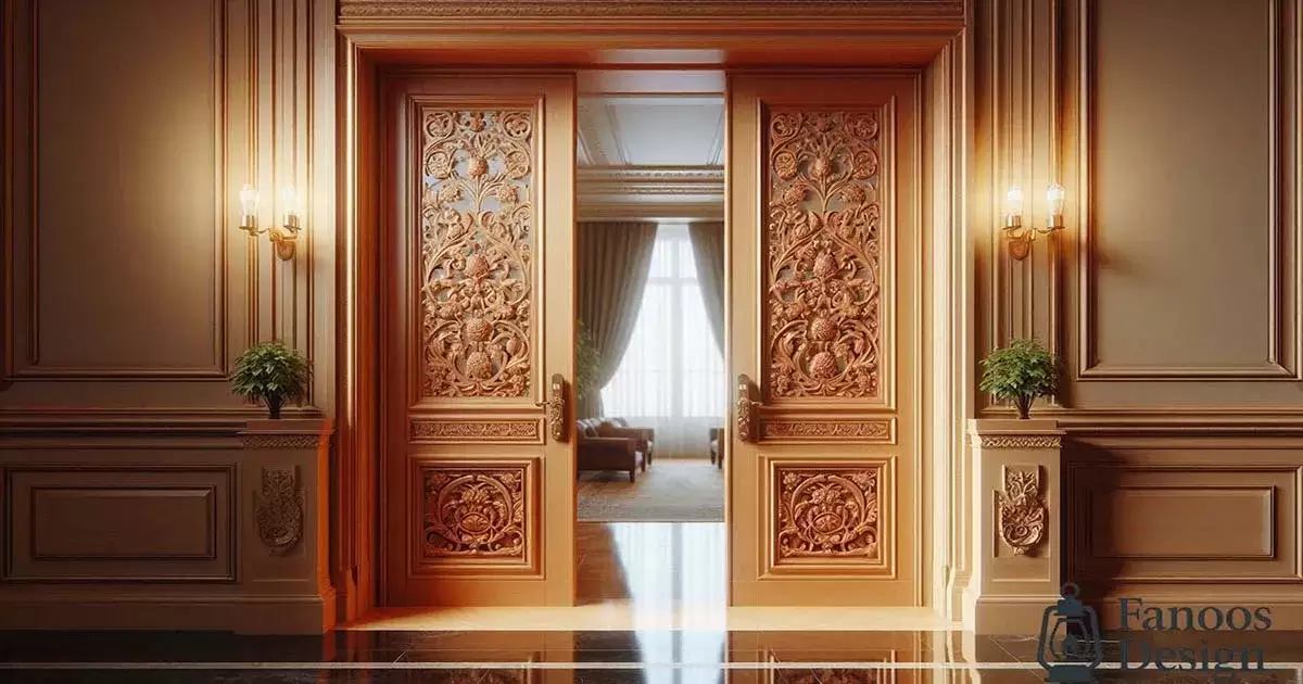 جذابیت درهای لابی مجلل