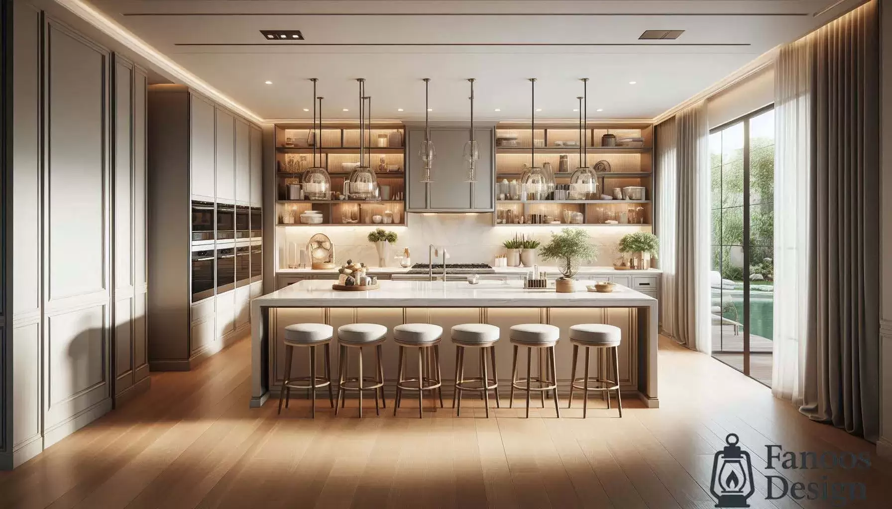 جدیدترین مدل های اپن جزیره ای آشپزخانه 2 جدیدترین مدل های اپن جزیره ای آشپزخانه