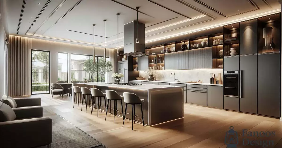 جدیدترین مدل های اپن جزیره ای آشپزخانه 1 جدیدترین مدل های اپن جزیره ای آشپزخانه