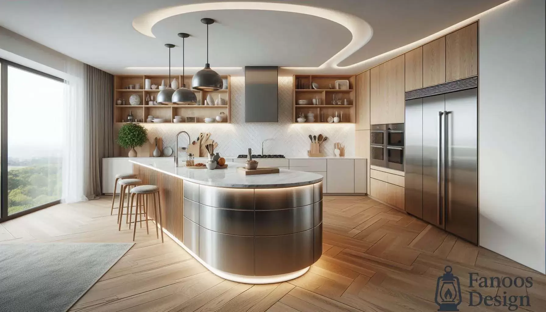 ترندترین آرک آشپزخانه اپن 17 ترندترین آرک آشپزخانه اپن