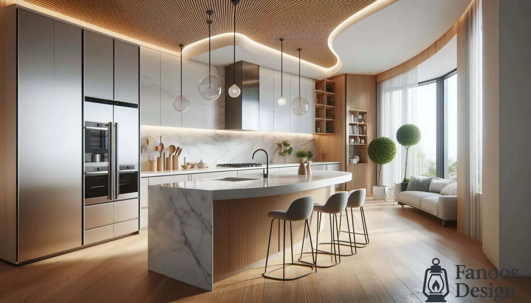 ترندترین آرک آشپزخانه اپن 15 ترندترین آرک آشپزخانه اپن