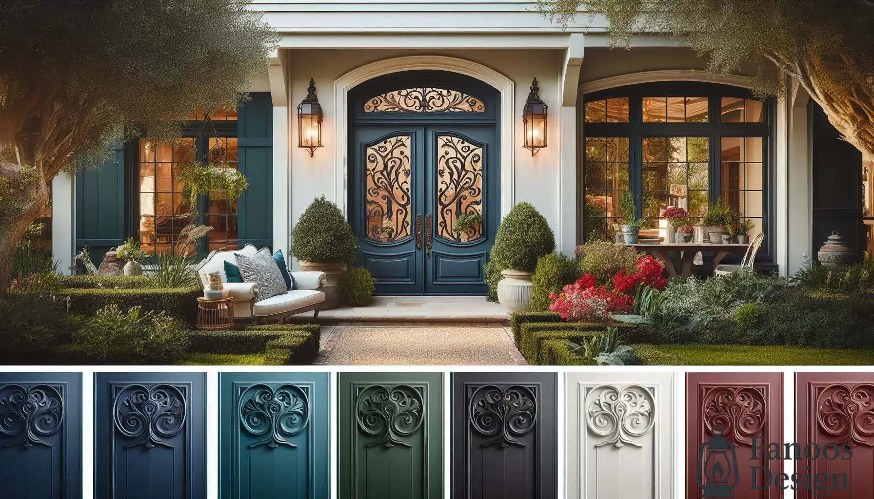 5 رنگ برتر برای درب های آهنی برای افزایش جذابیت محدود خانه شما 2 5 رنگ برتر برای درب های آهنی برای افزایش جذابیت محدود خانه شما