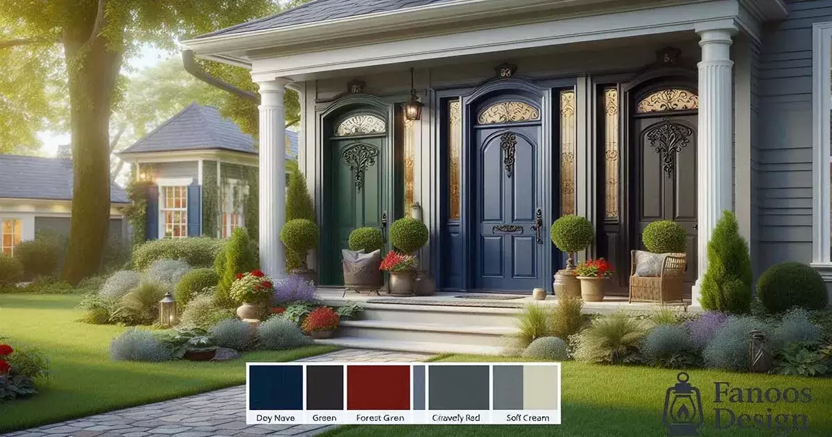 5 رنگ برتر برای درب های آهنی برای افزایش جذابیت محدود خانه شما 1 5 رنگ برتر برای درب های آهنی برای افزایش جذابیت محدود خانه شما