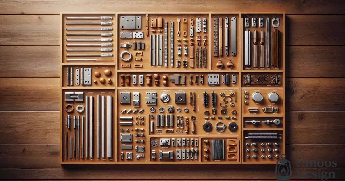 انواع یراق آلات کابینت