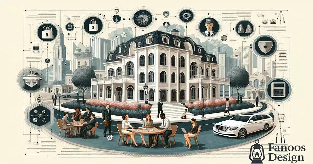 درک اهمیت امنیت در محیط‌های لوکس