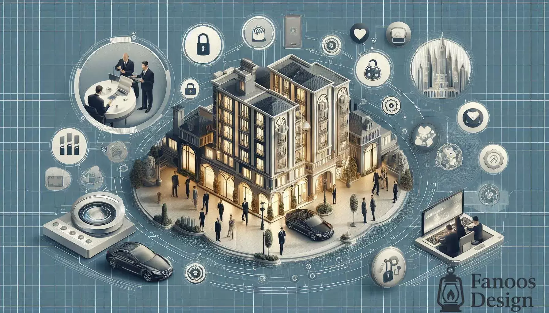 درک اهمیت امنیت در محیط‌های لوکس