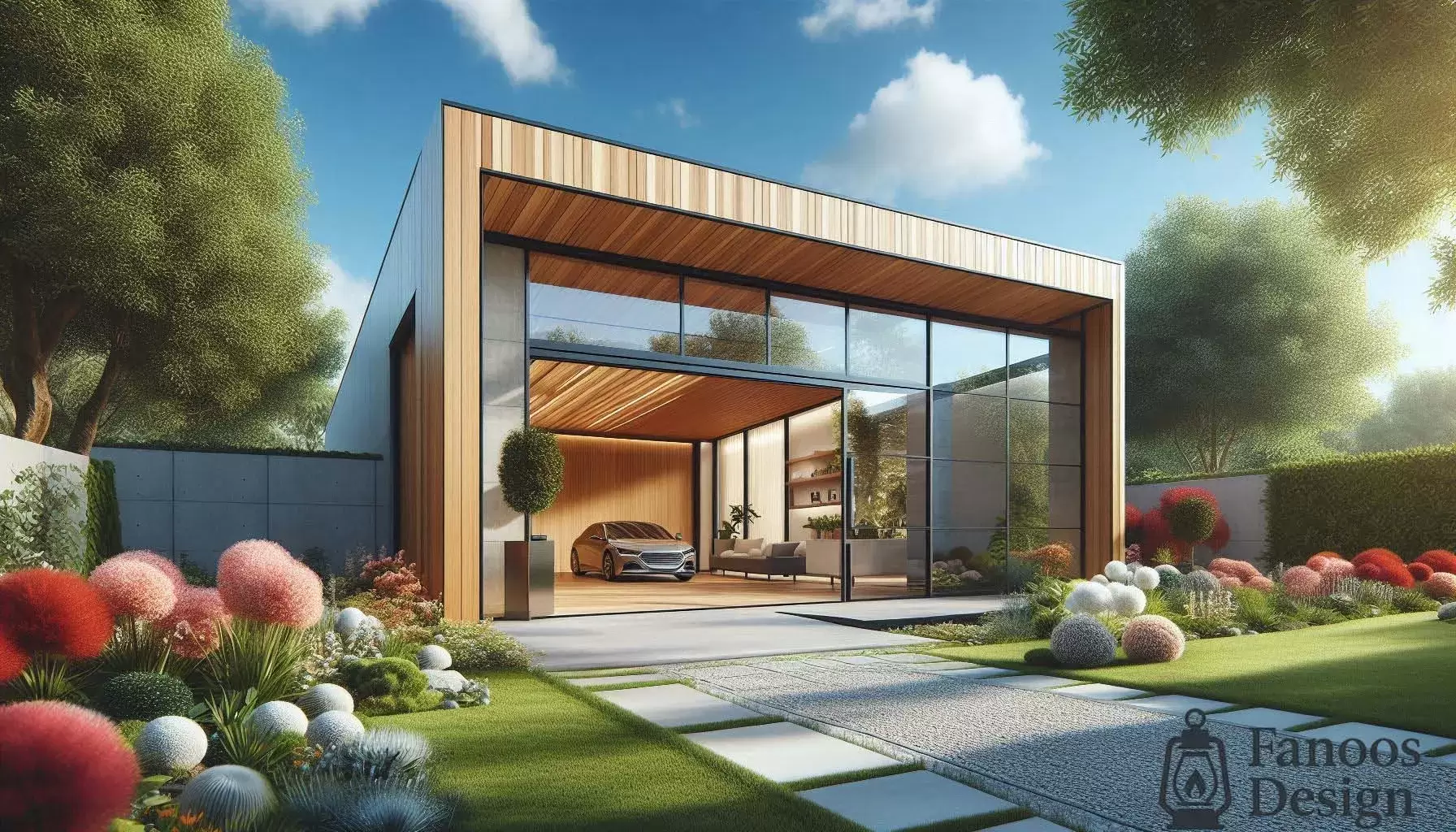 رونمایی از زیبایی درب های مدرن پیوت ویلا