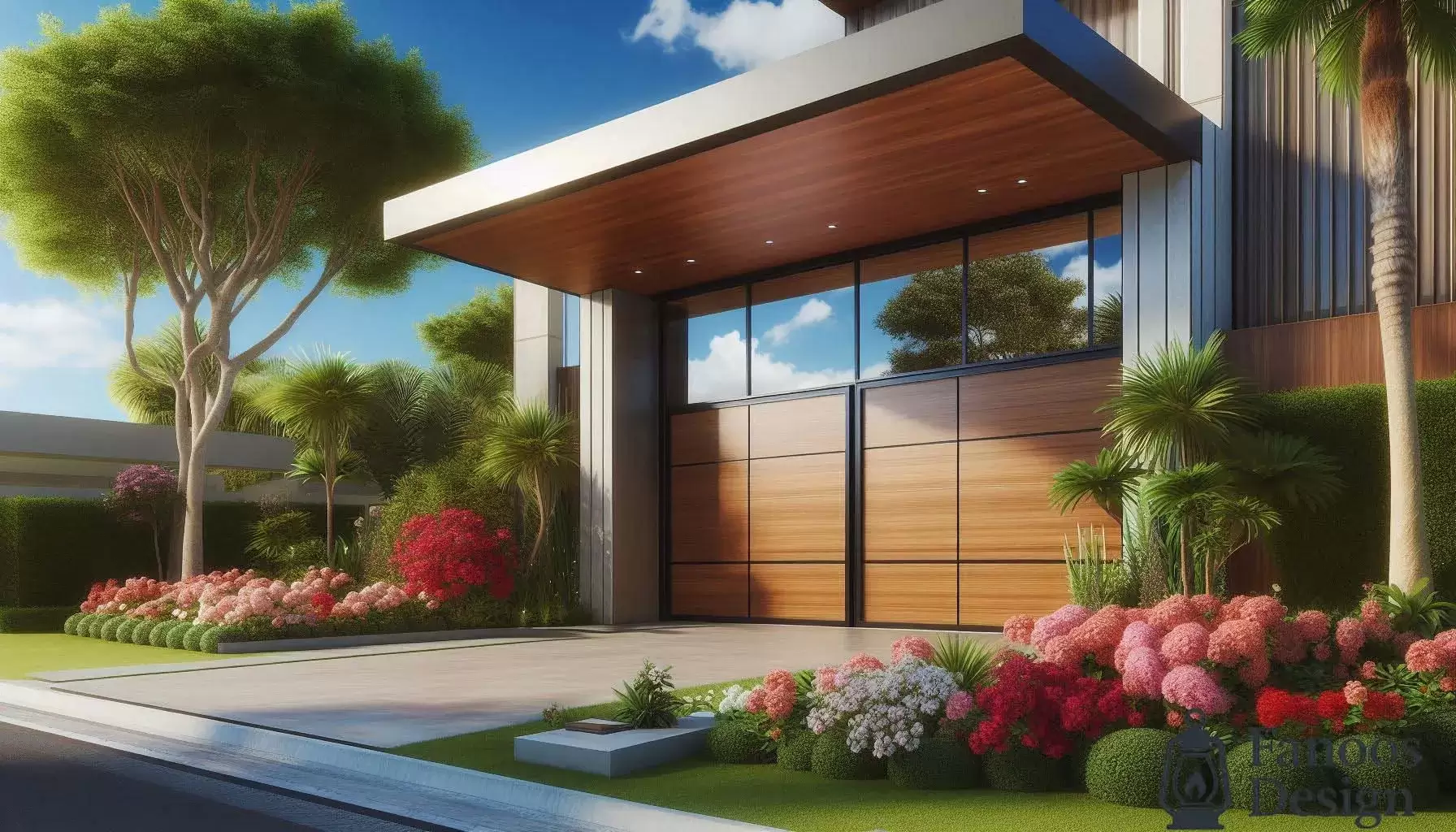 رونمایی از زیبایی درب های مدرن پیوت ویلا