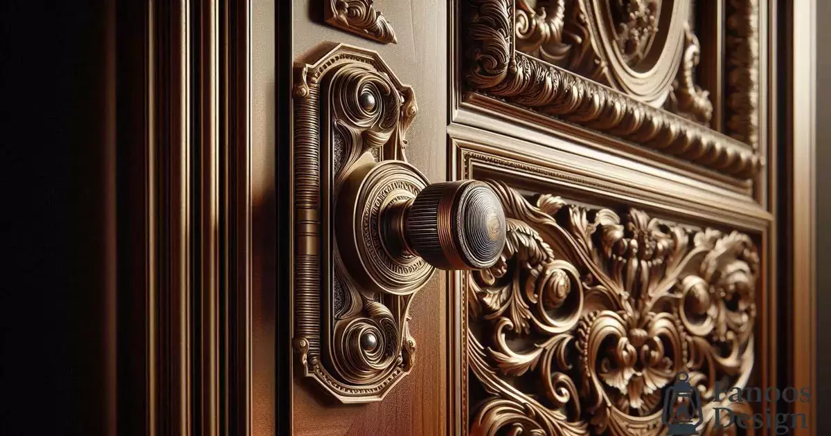 رونمایی از زیبایی پیچیده درب ویلا پیوت ( لولا محوری ) فلزی شیاردار