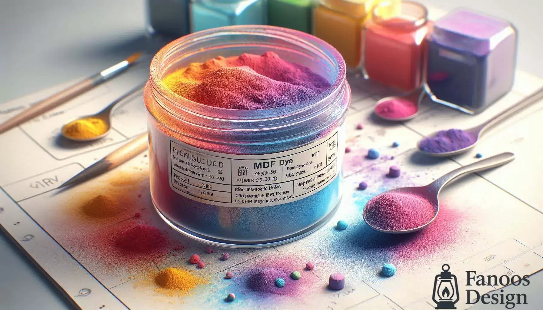 رنگ کردن ام‌دی‌اف شامل چه مواردی می‌شود؟