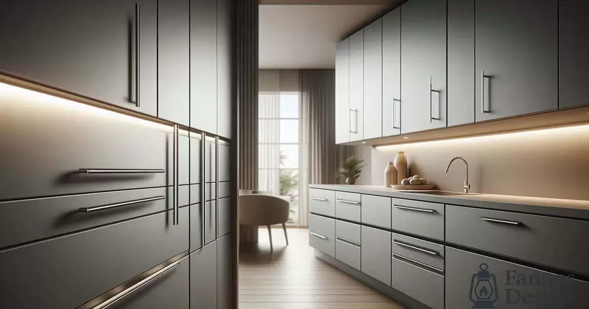 دستگیره مخفی کابینت آشپزخانه چیست