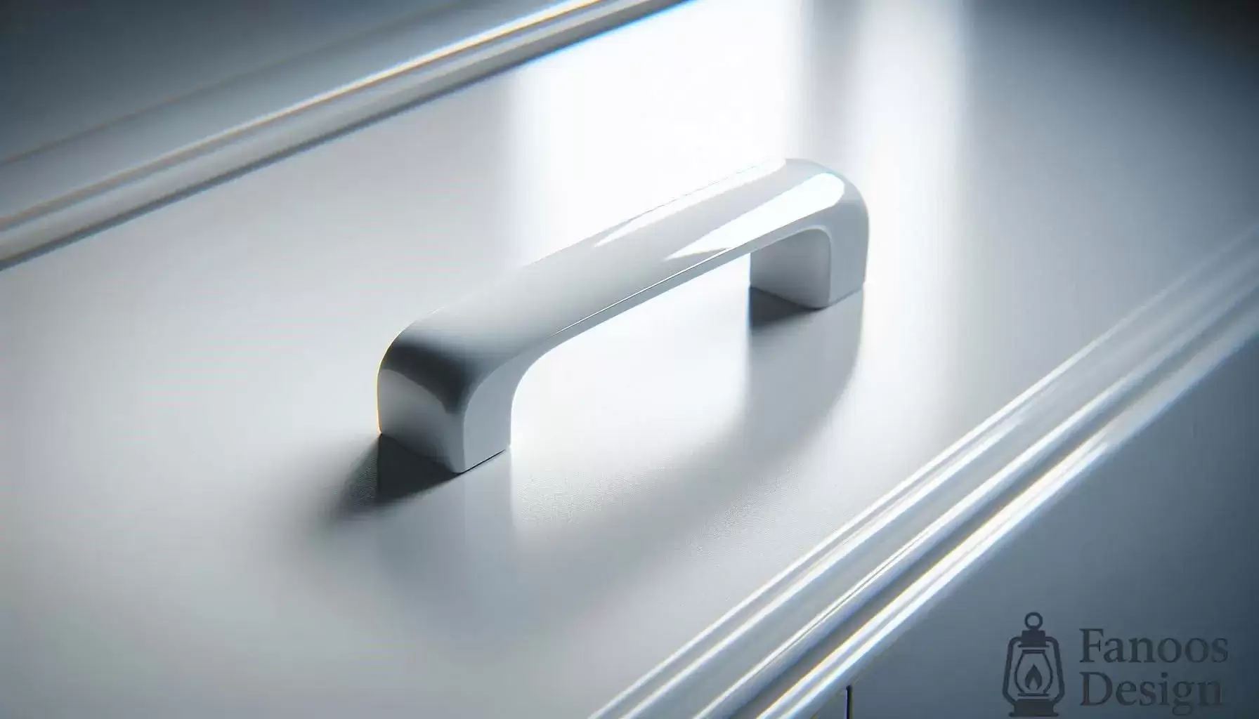 دستگیره کابینت سفید