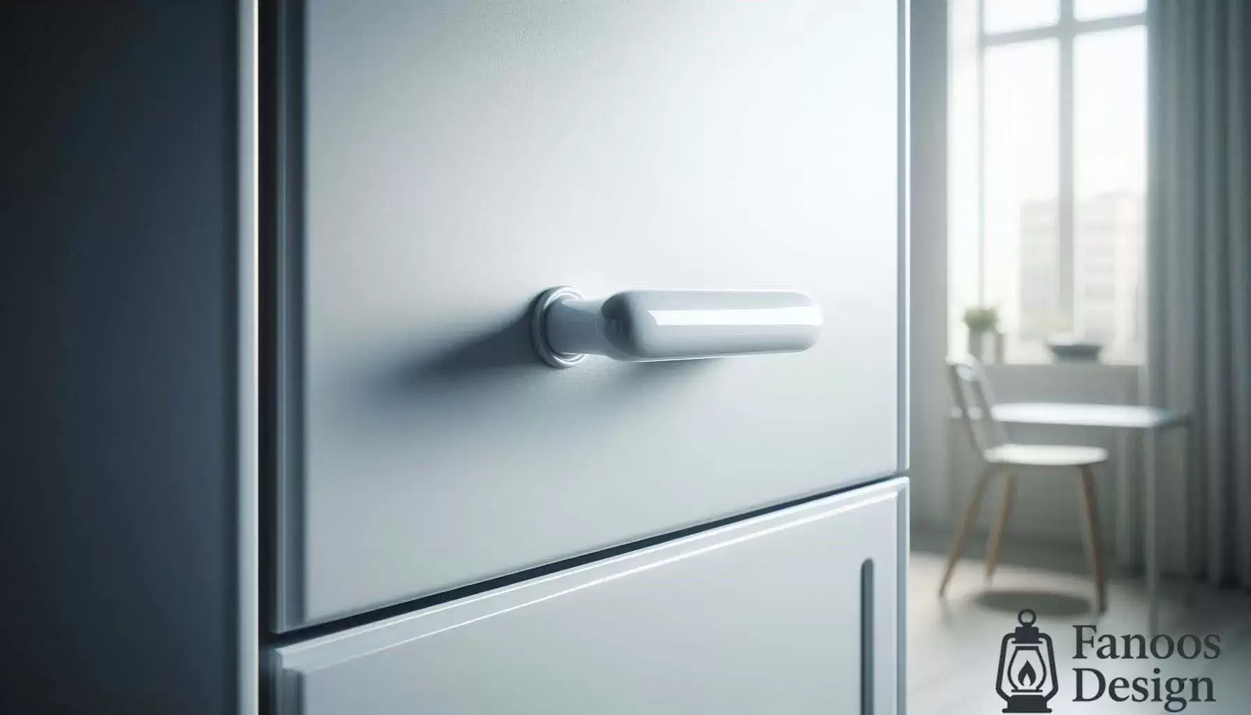 دستگیره کابینت سفید