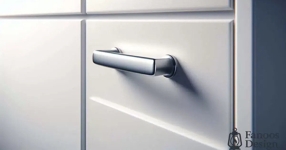 دستگیره کابینت سفید