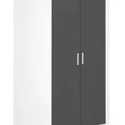 کمد لباس دو درب سفید براق سایز 180*130*130کد 8823 10 fanoosdesign closet 1 182 | فانوس دیزاین تولید کننده انواع درب اتاق ، ضد سرقت، درب ورودی و ضد آل