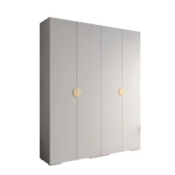 کمد لباس 4 درب نوک مدادی سایز 247*200*47 کد 8881