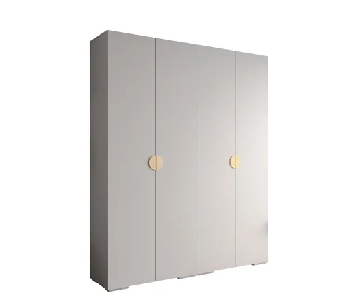 کمد لباس 4 درب نوک مدادی سایز 247*200*47 کد 8881