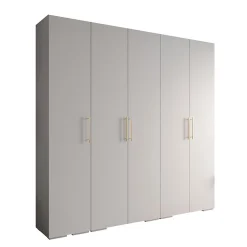 کمد لباس 5 درب لولایی سایز 237*250*47 کد 8742