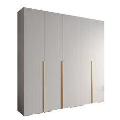 کمد لباس 5 درب لولایی سایز 237*250*47 کد 8743