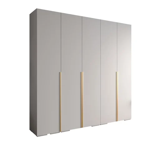 کمد لباس 5 درب لولایی سایز 237*250*47 کد 8743