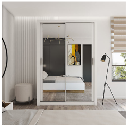 کمد لباس 2 درب کشویی سایز 197*74*53 کد 8871 5 fanoosdesign closet 12 24 | فانوس دیزاین تولید کننده انواع درب اتاق ، ضد سرقت، درب ورودی و ضد آل