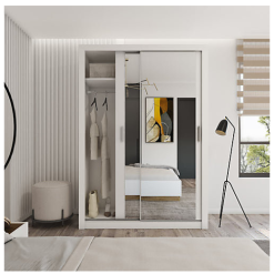 کمد لباس 2 درب کشویی سایز 197*74*53 کد 8871 6 fanoosdesign closet 13 18 | فانوس دیزاین تولید کننده انواع درب اتاق ، ضد سرقت، درب ورودی و ضد آل