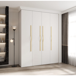 کمد لباس 4 درب لولایی سایز 237*170*50 کد 8754