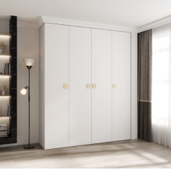 کمد لباس 4 درب لولایی سایز 246*170*50 کد 8756