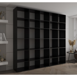 کمد لباس 5 درب لولایی سایز 237*250*47 کد 8743