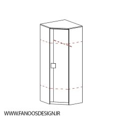 کمد لباس 2 درب لولایی سفید و طوسی سایز 187*80*71 کد 8836 3 fanoosdesign closet 1webp 10 | فانوس دیزاین تولید کننده انواع درب اتاق ، ضد سرقت، درب ورودی و ضد آل