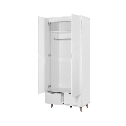 کمد لباس دو درب سایز 183*73*52