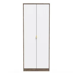 کمد لباس دو درب سفید سایز 197*74*53 کد 8991 6 کمد لباس دو درب سفید سایز 197*74*53 کد 8991