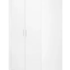 کمد لباس دو درب سفید براق سایز 180*130*130کد 8823 8 fanoosdesign closet 3 155 | فانوس دیزاین تولید کننده انواع درب اتاق ، ضد سرقت، درب ورودی و ضد آل