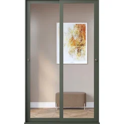 کمد لباس 2 درب لولایی مشکی سایز 219*120*50 کد 8880 4 کمد لباس 2 درب لولایی مشکی سایز 219*120*50 کد 8880