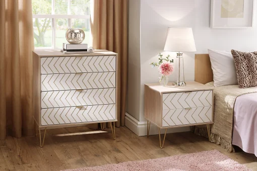 کمد لباس 2 درب ریلی طوسی سایز 215*150*60 کد 8775