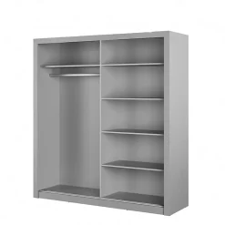 کمد لباس 2 درب ریلی سایز 200*150*60 کد 8873 4 کمد لباس 2 درب ریلی سایز 200*150*60 کد 8873