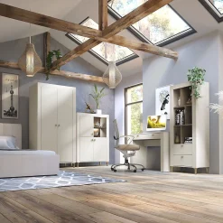 کمد لباس درب لولایی سایز 193*97*56 کد 1191 5 fanoosdesign closet 3 211 5 | فانوس دیزاین تولید کننده انواع درب اتاق ، ضد سرقت، درب ورودی و ضد آل