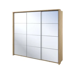 سبد خرید 6 کمد لباس ام دی اف درب کشویی تمام آینه سایز 240*219*59 کد 8930