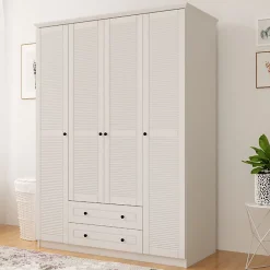 کمد لباس 4 درب و دو کشو سایز 184*140*52 کد 9000 5 کمد لباس 4 درب و دو کشو سایز 184*140*52 کد 9000