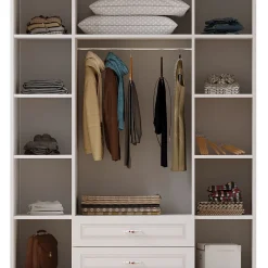 کمد لباس 4 درب و دو کشو سایز 184*140*52 کد 9003 5 کمد لباس 4 درب و دو کشو سایز 184*140*52 کد 9003